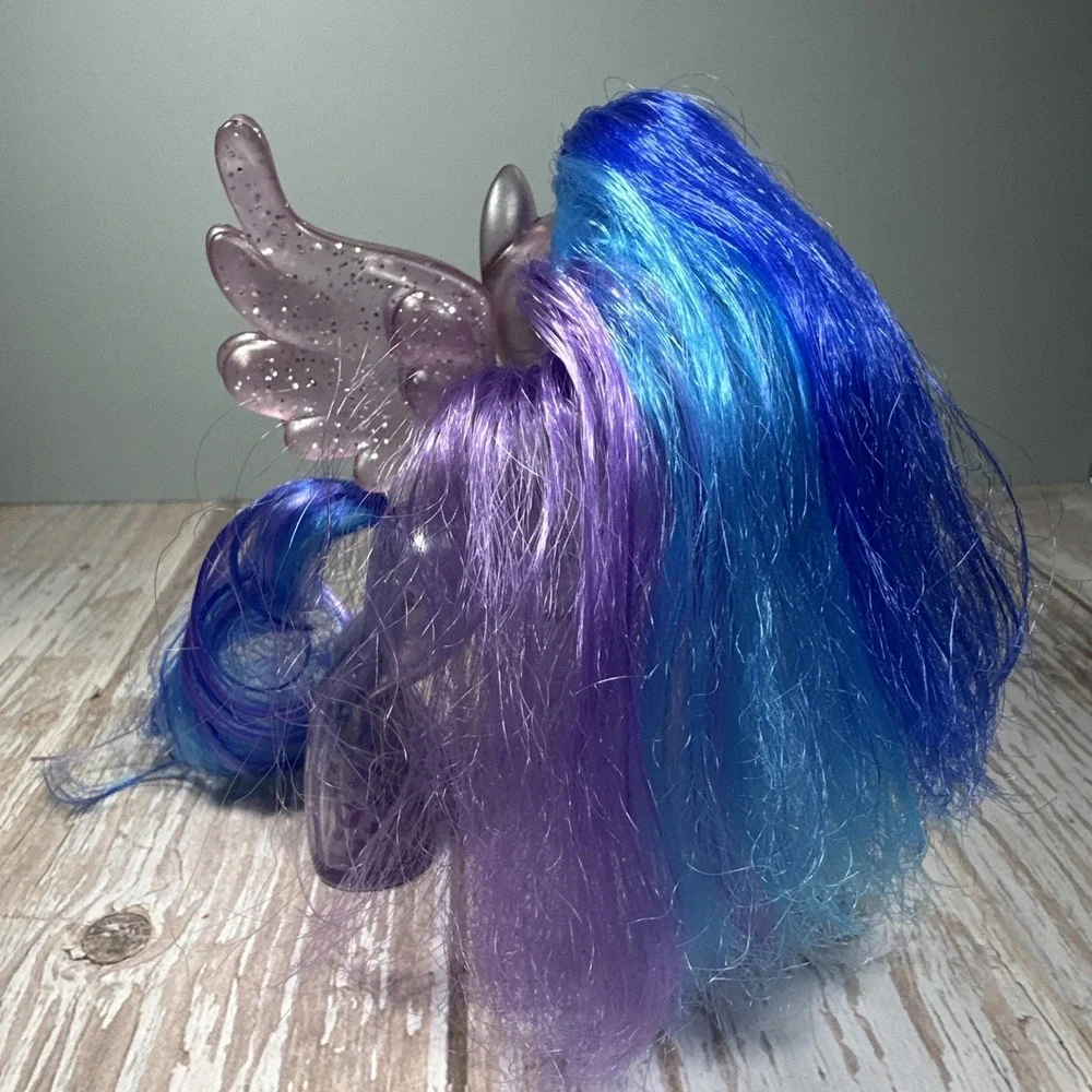 My Little Pony G4 Hasbro Princess Luna Glitter Celebration Brushable MLP